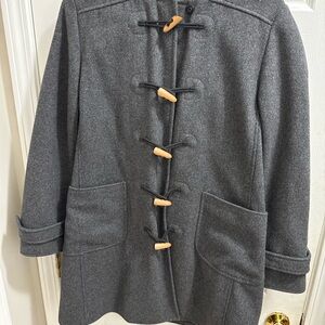J. Crew Gray Toggle Women's Coat